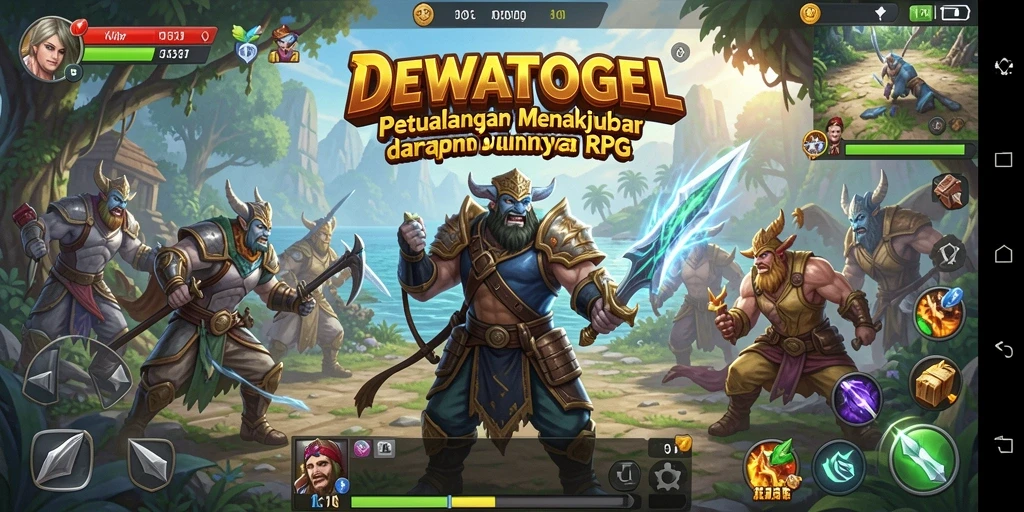 Tampilan gameplay DEWATOGEL yang menarik dan penuh aksi.