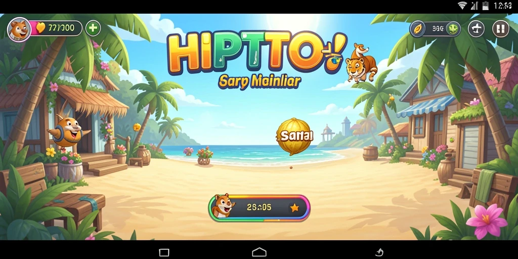 Screenshot gameplay HPTOTO yang menunjukkan kesenangan saat bermain.
