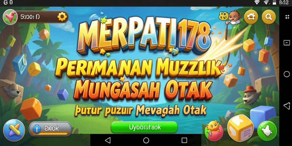Screenshot gameplay MERPATI178 menampilkan tantangan puzzle yang menarik.