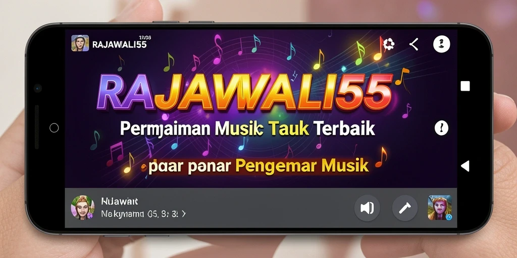 Tampilan menarik gameplay RAJAWALI55 dengan musik yang menghibur.