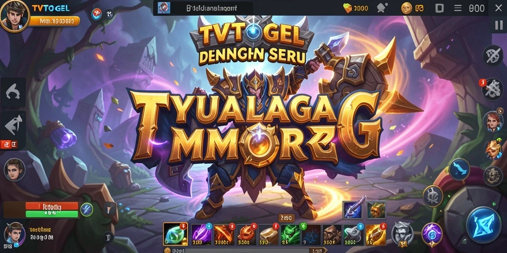 Tampilan gameplay yang menakjubkan dalam dunia MMORPG TVTOGEL.