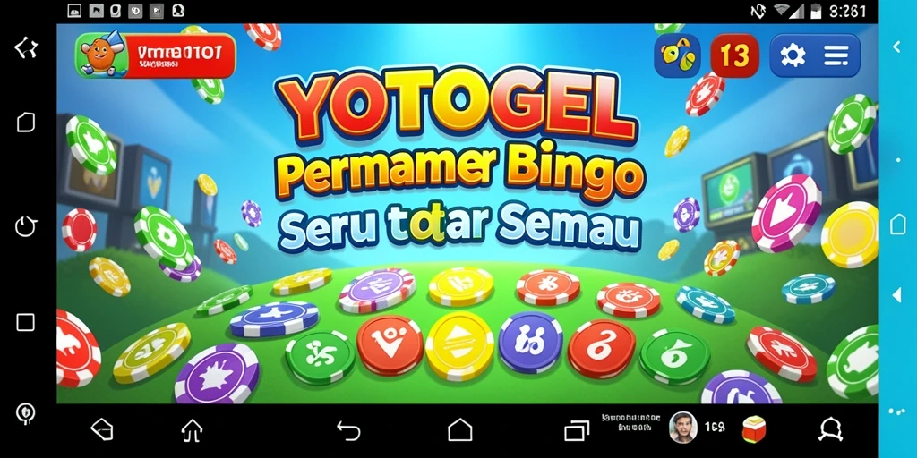 Tampilan gameplay seru YOTOGEL dengan variasi Bingo.